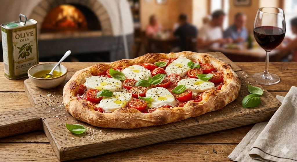 Farcitura Bufala e Pomodorini per pinsa romana — ingredienti e preparazione